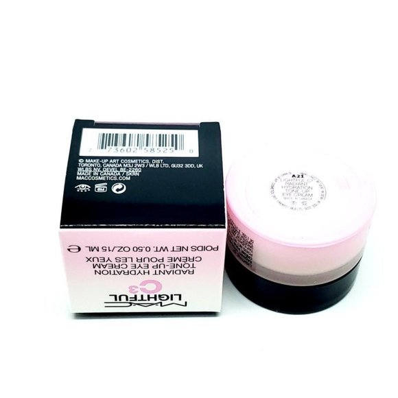 MAC Lightful C3 Radiant Hydration Tone-Up Eye Cream 0.5 OZ - Picture 3 of 3
